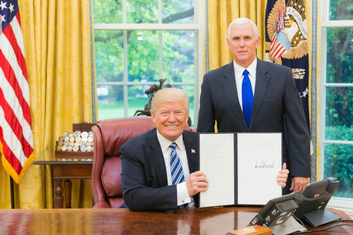 Donald Trump and Mike Pence