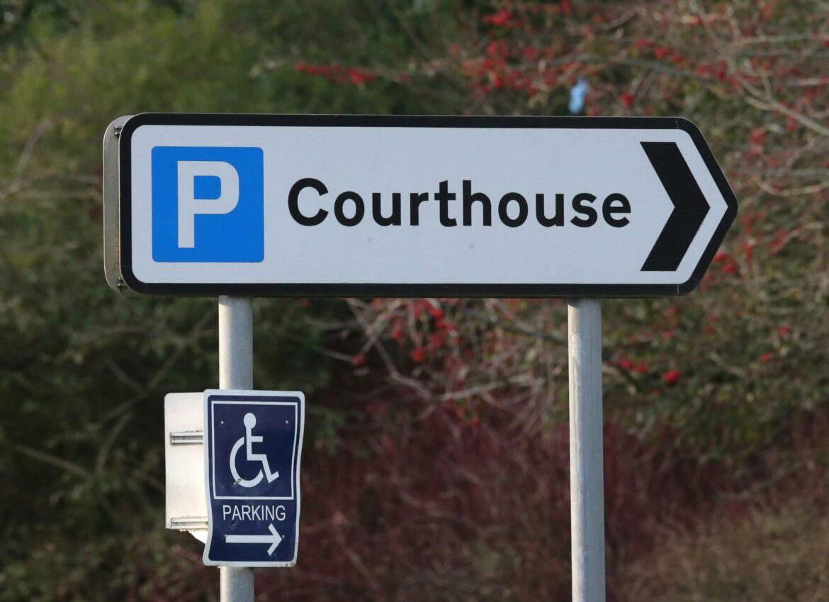 Courthouse sign
