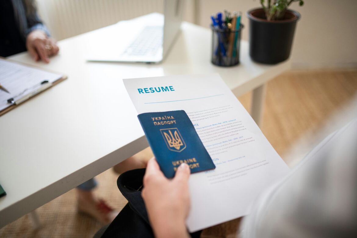 Passport Ukraine resume immigration