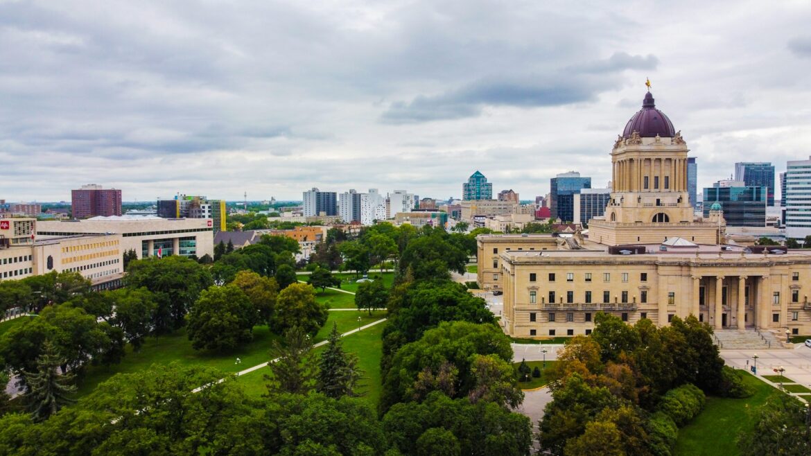 Manitoba Legislative Building in Winnipeg