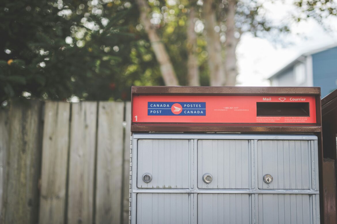 Canada Post mailboxes