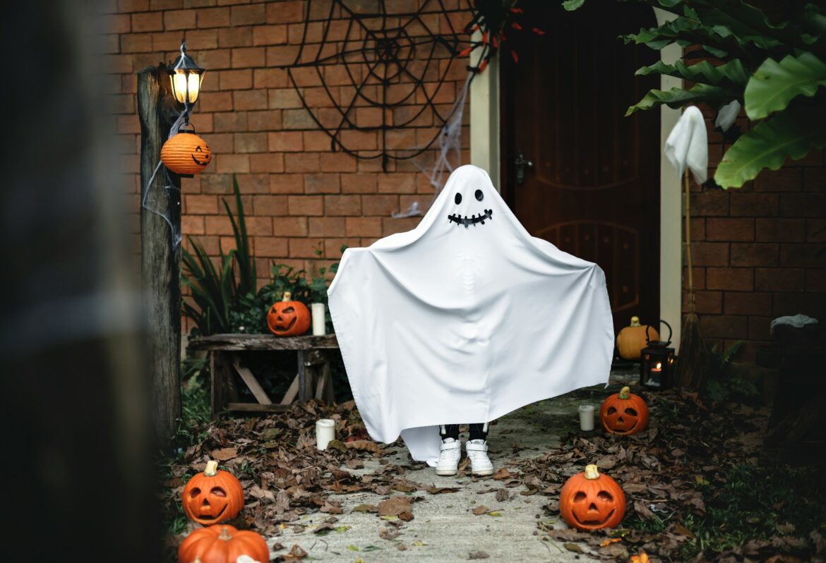 Ghost at Halloween