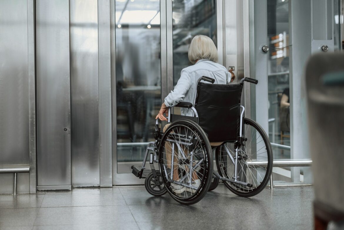 Worker with disability