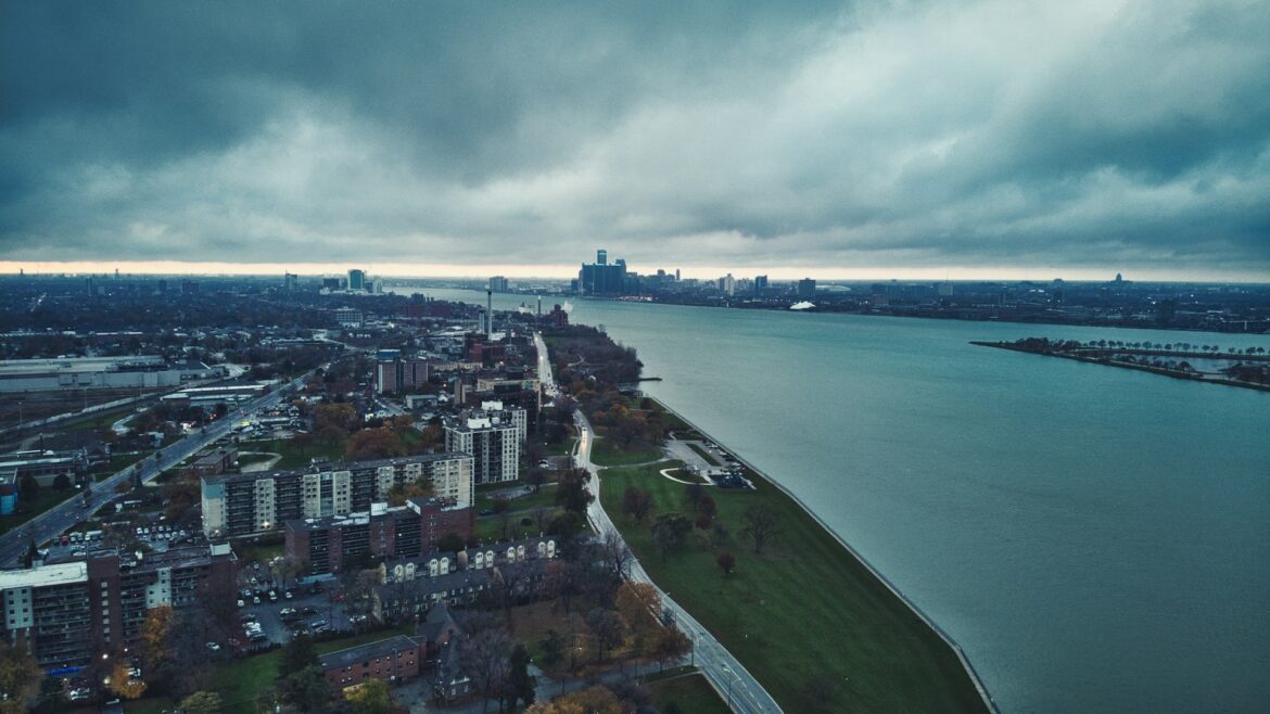 Windsor and Detroit