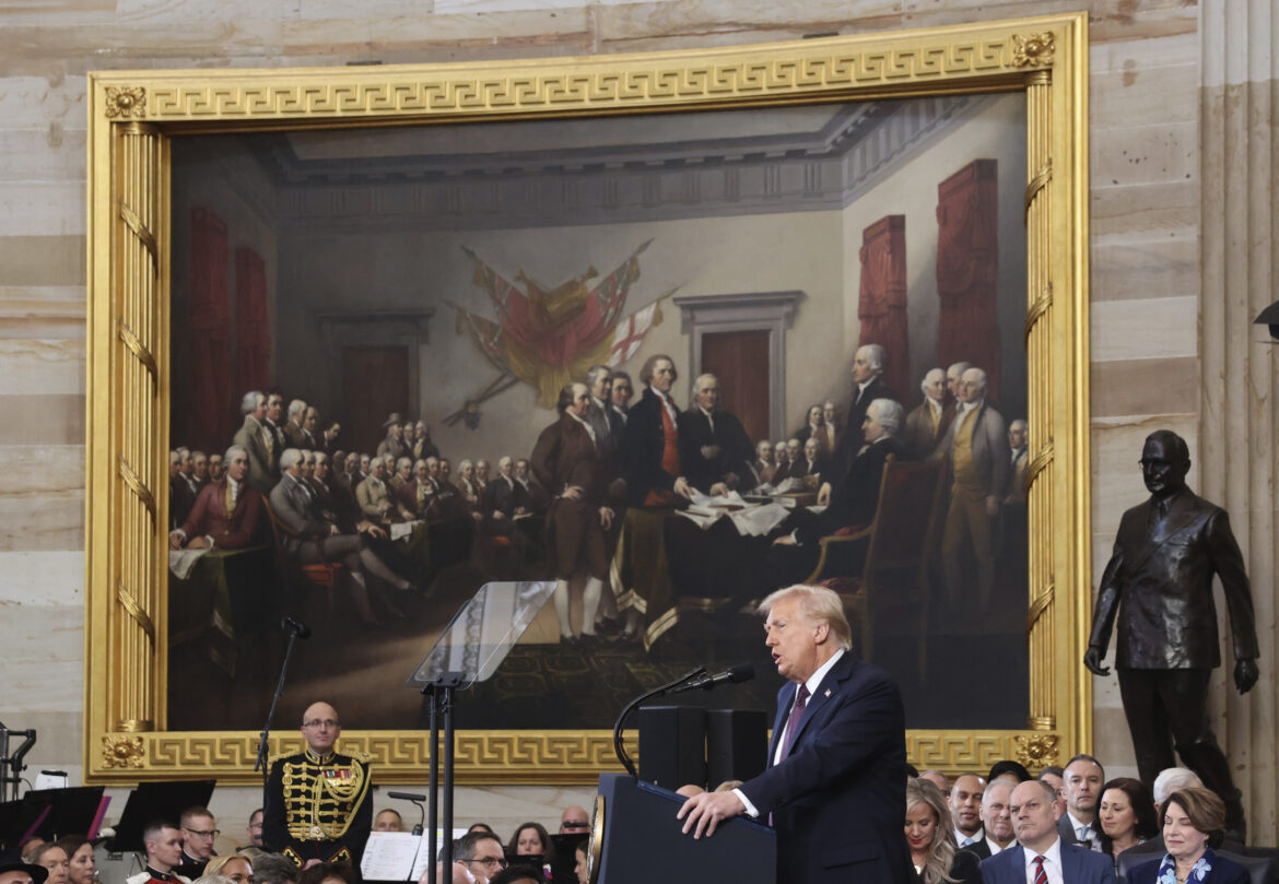 Inauguration ceremony for Trump’s second presidential term