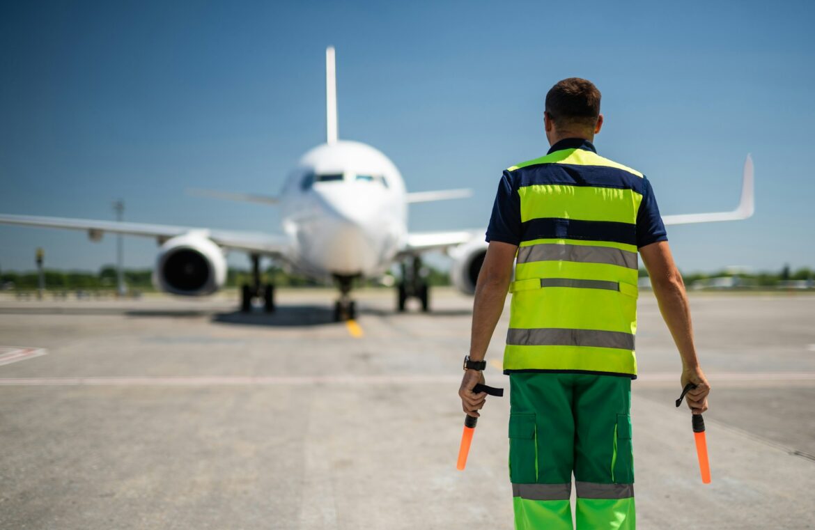 Airport worker