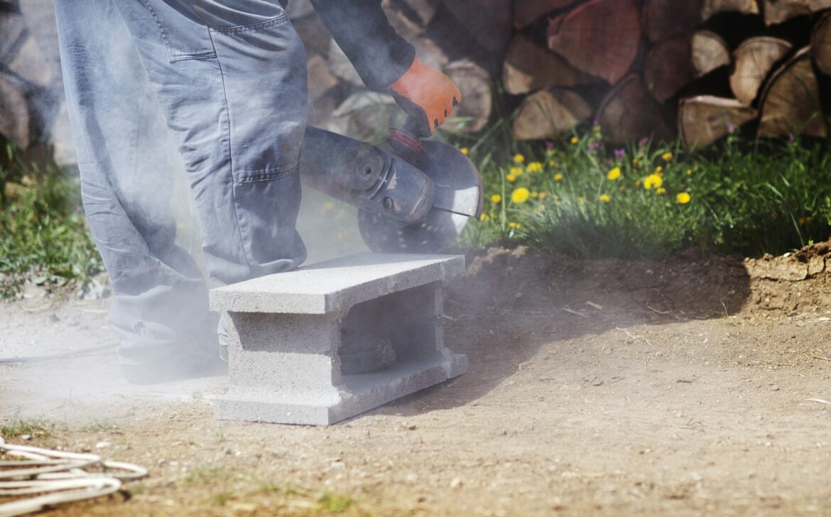 Cutting concrete