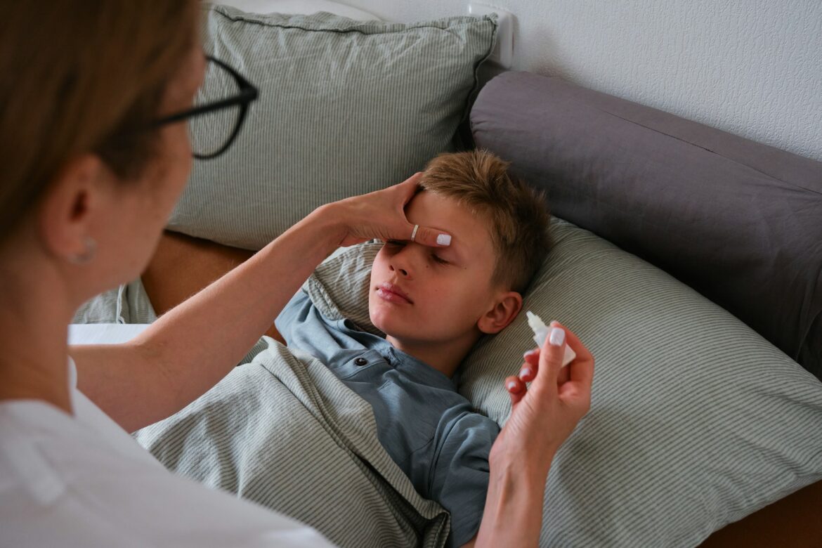 Caring for child