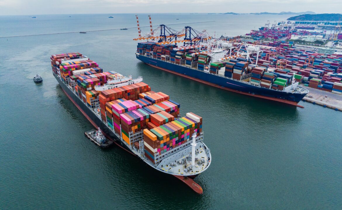 Shipping trade tariffs containers