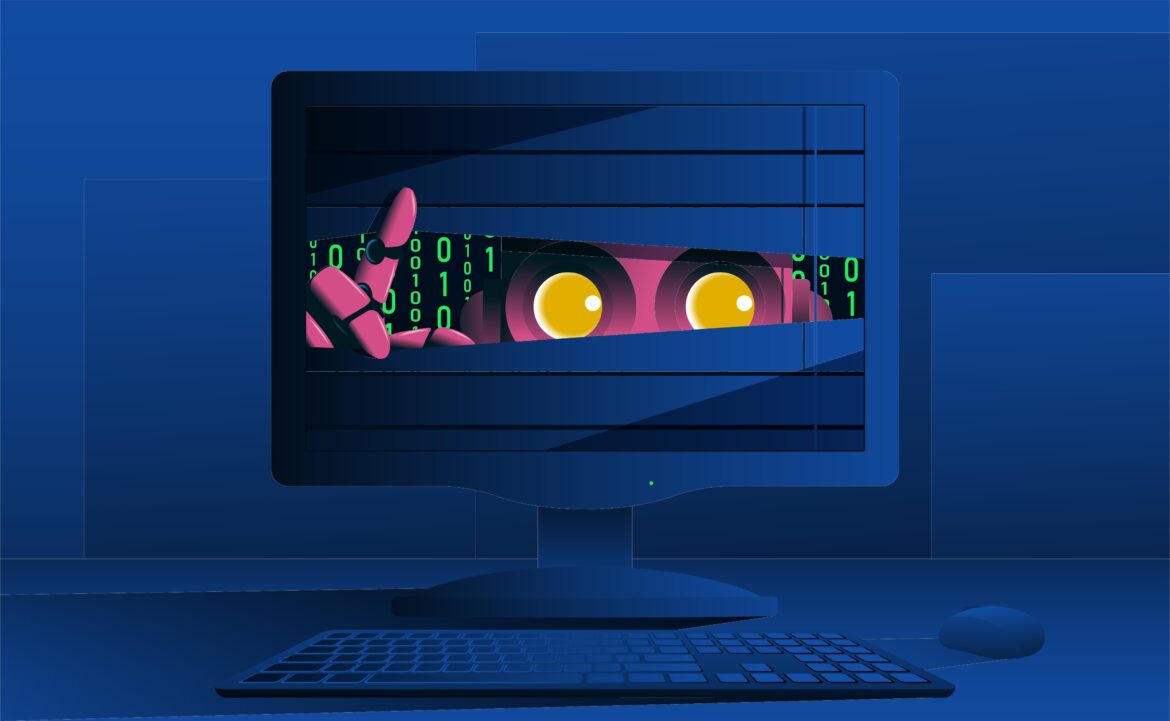 Surveillance spying computer