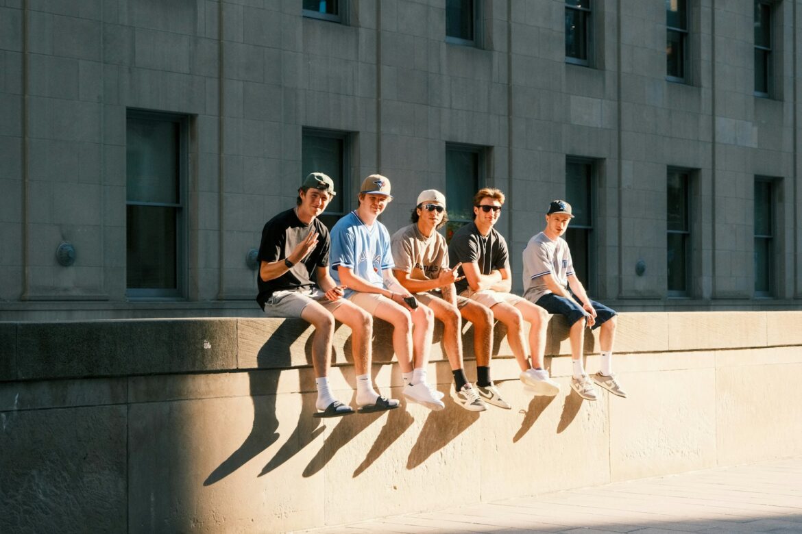 Bored teenagers
