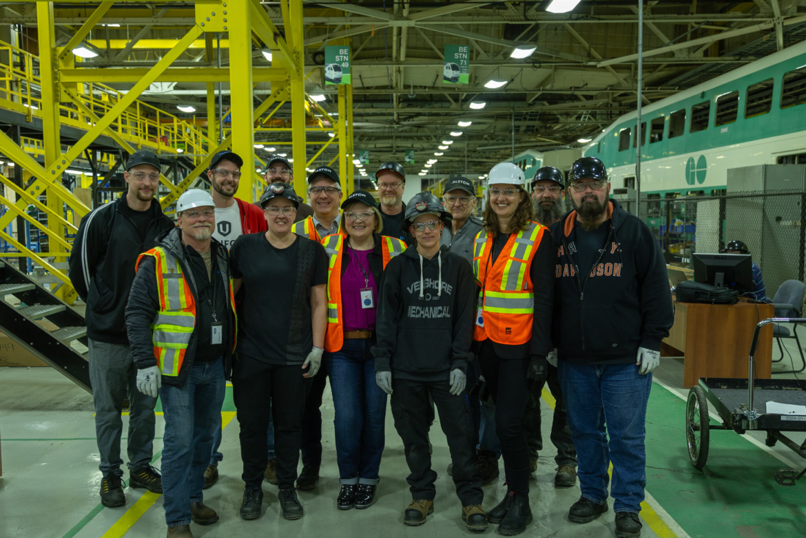 Unifor-Unifor celebrates long-awaited confirmation that Alstom T