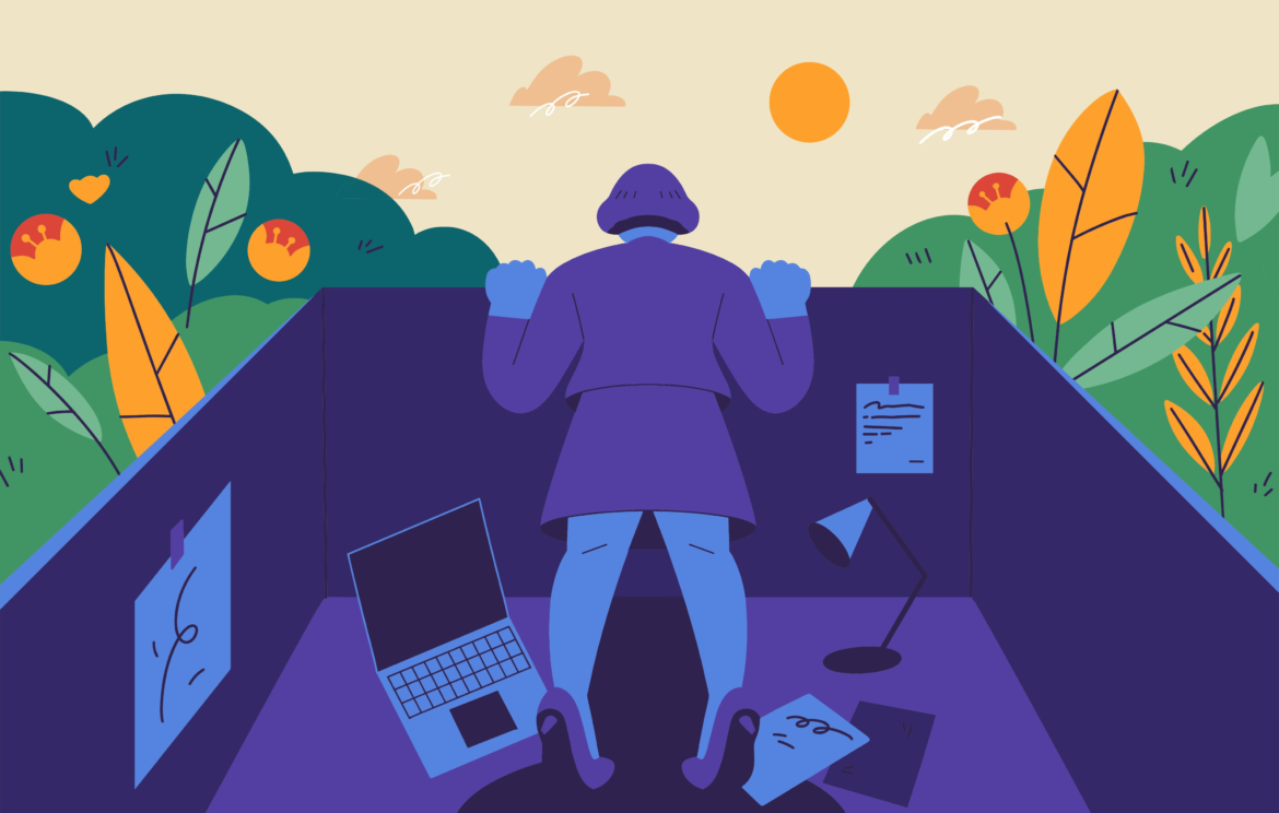 Stress concept image