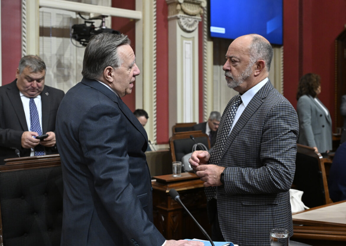 Francois Legault, Christian Dube