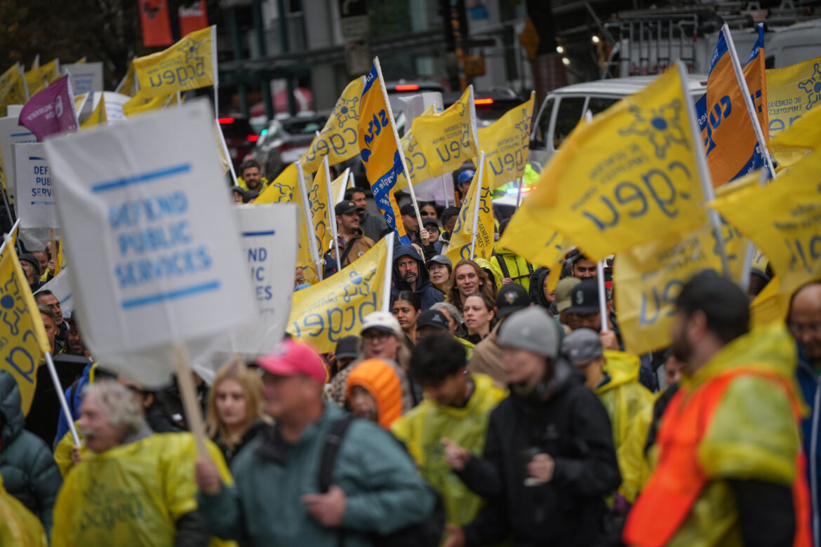 BCGEU Job Action 20251001