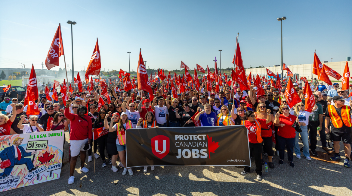 Unifor-Unifor rallies to Protect Canadian Jobs in Brampton